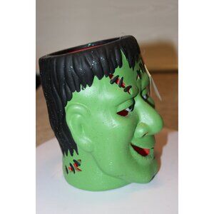 Halloween Candle Holder - Frankenstein   5"